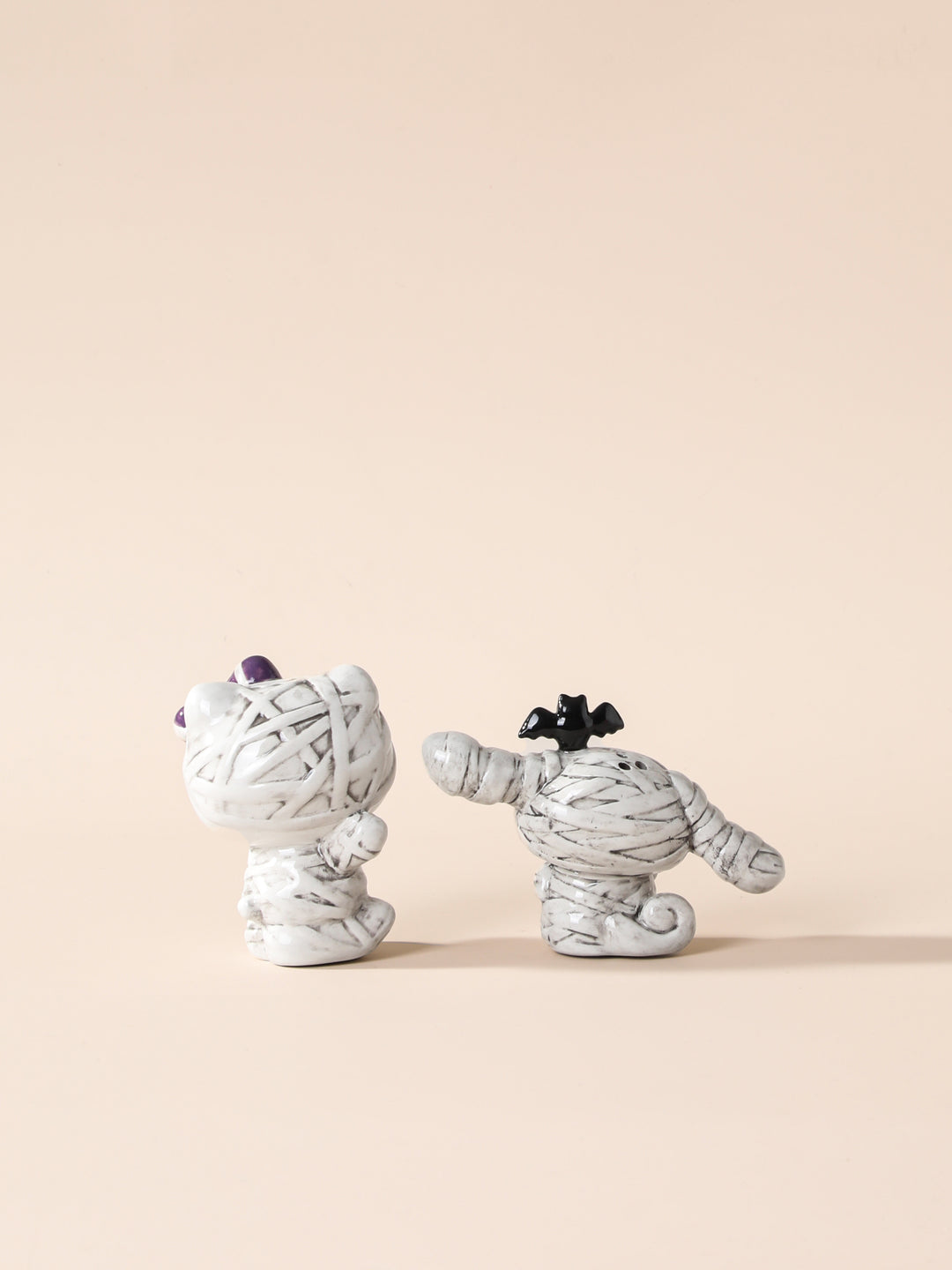 Hello Kitty & Cinnamoroll Mummy Salt & Pepper Shakers