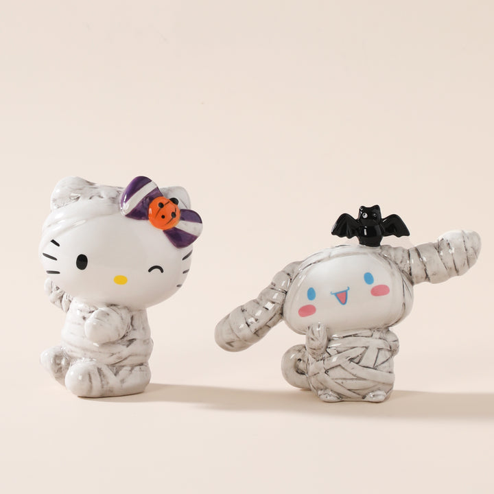 Hello Kitty & Cinnamoroll Mummy Salt & Pepper Shakers
