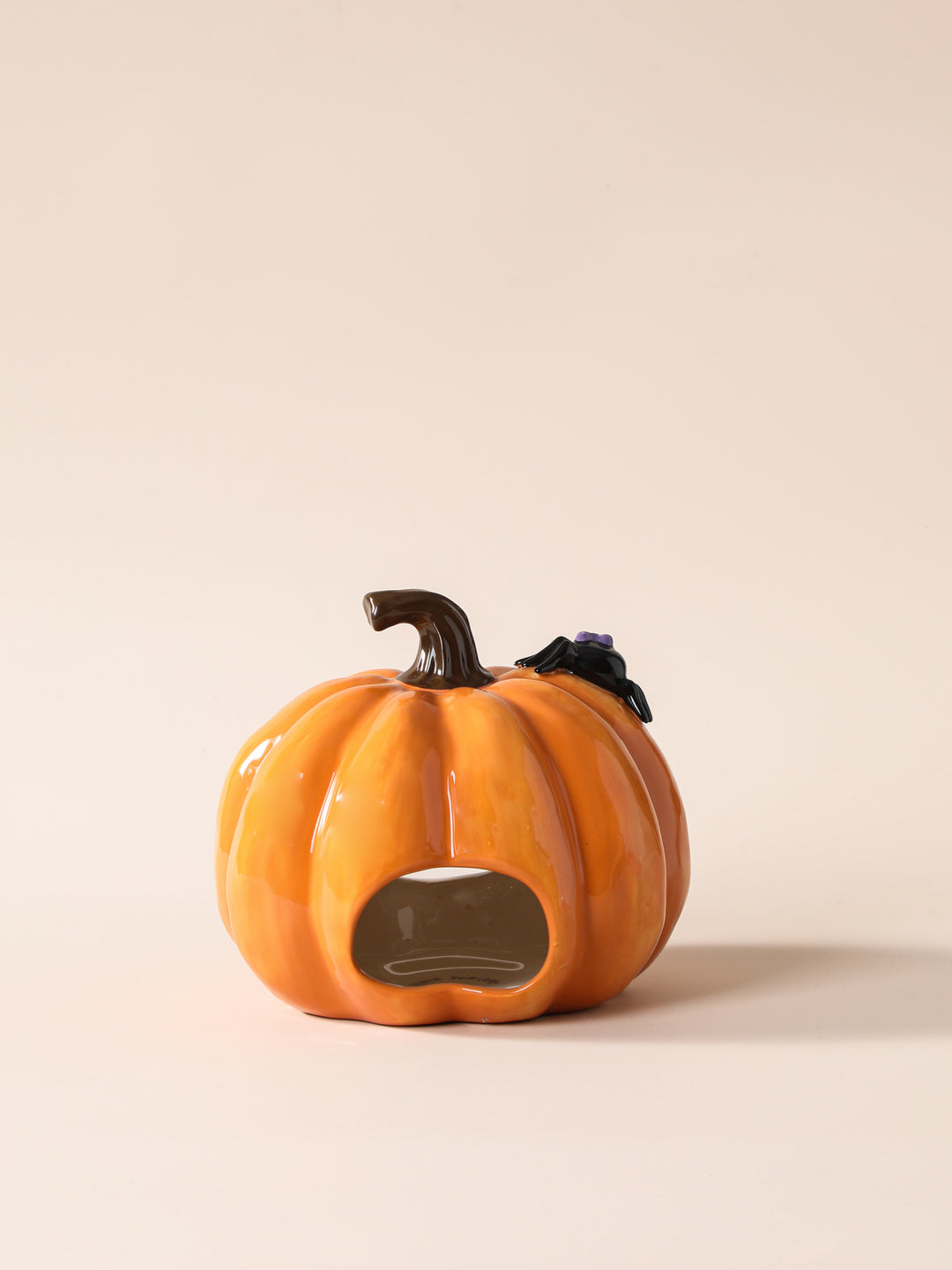 Hello Kitty Pumpkin Cutout Candle House