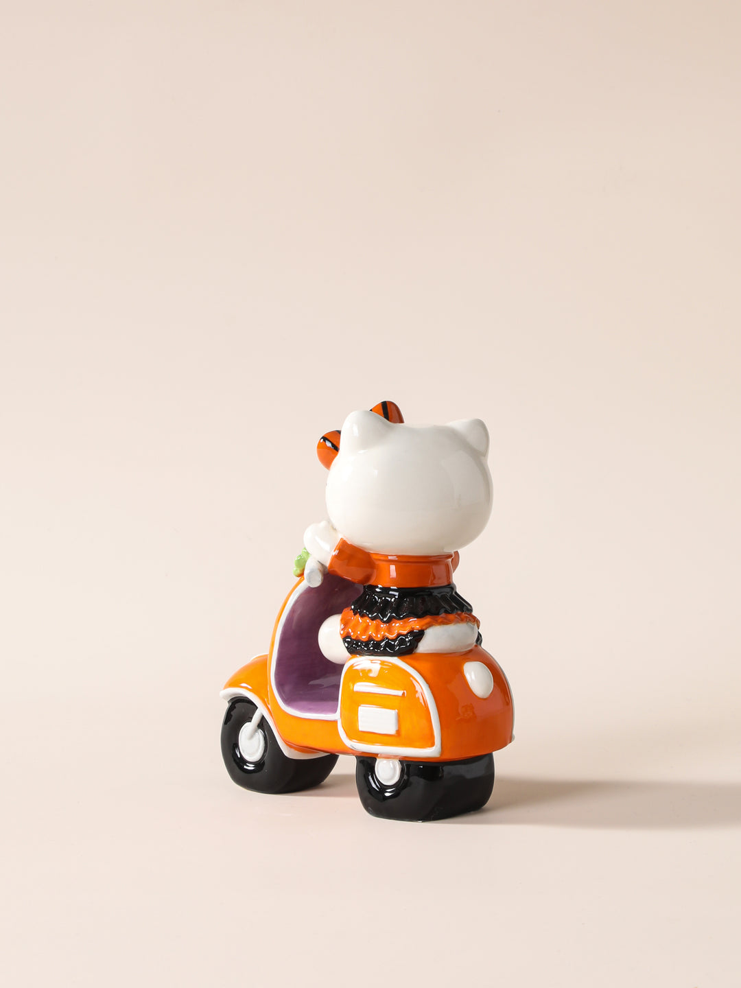 Hello Kitty Halloween Orange Scooter Figurine