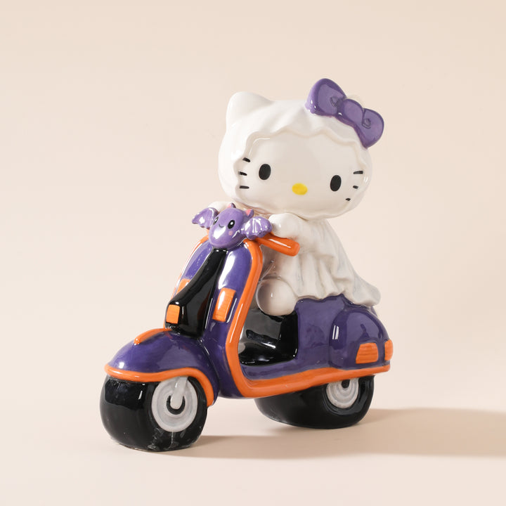 Hello Kitty Bat Scooter Figurine