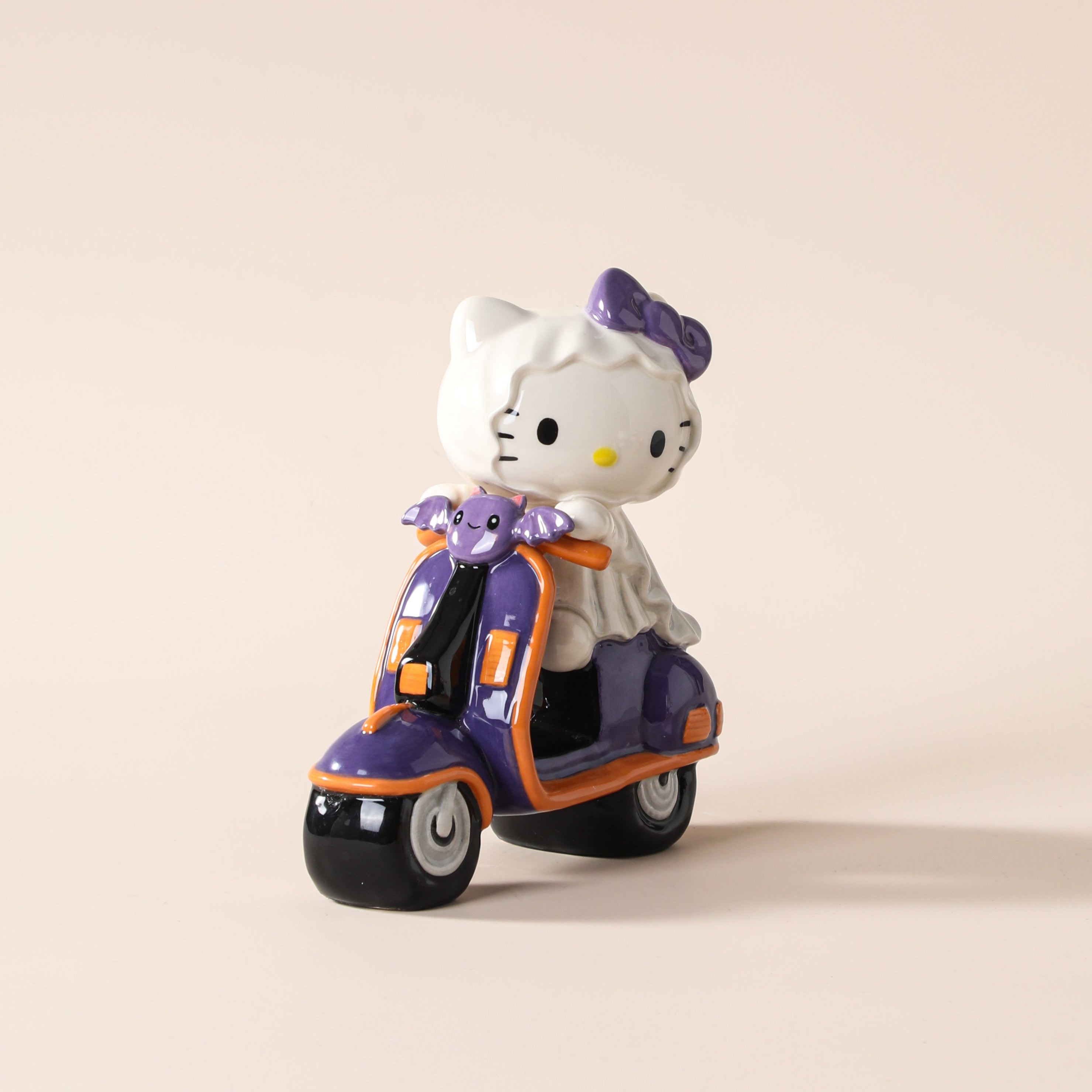 Hello Kitty Bat Scooter Figurine