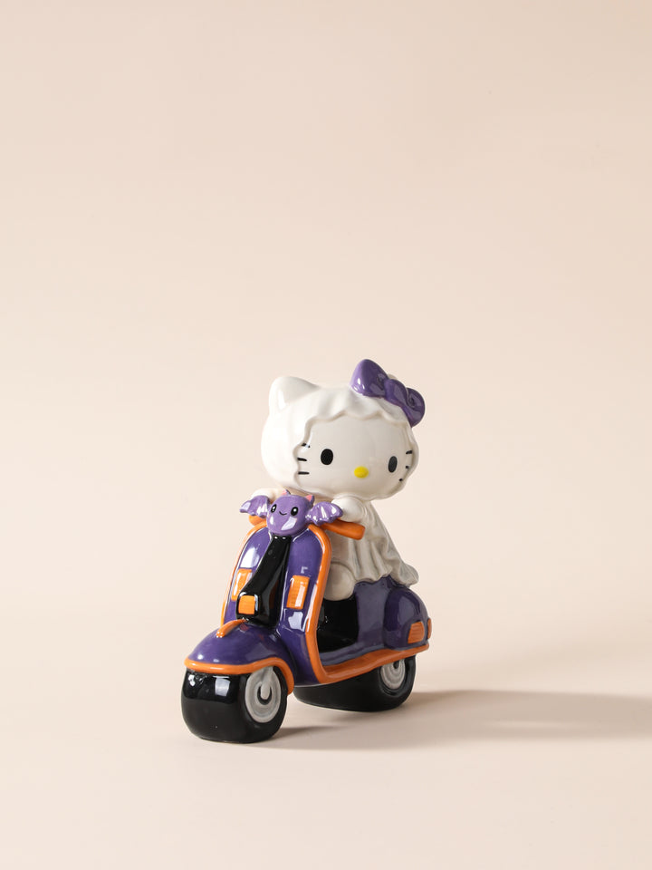 Hello Kitty Bat Scooter Figurine