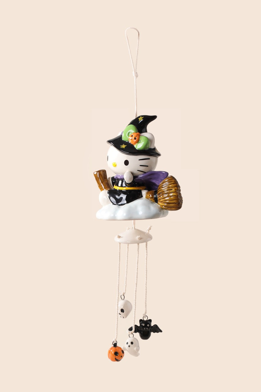 Hello Kitty Witch Charm Wind Chime