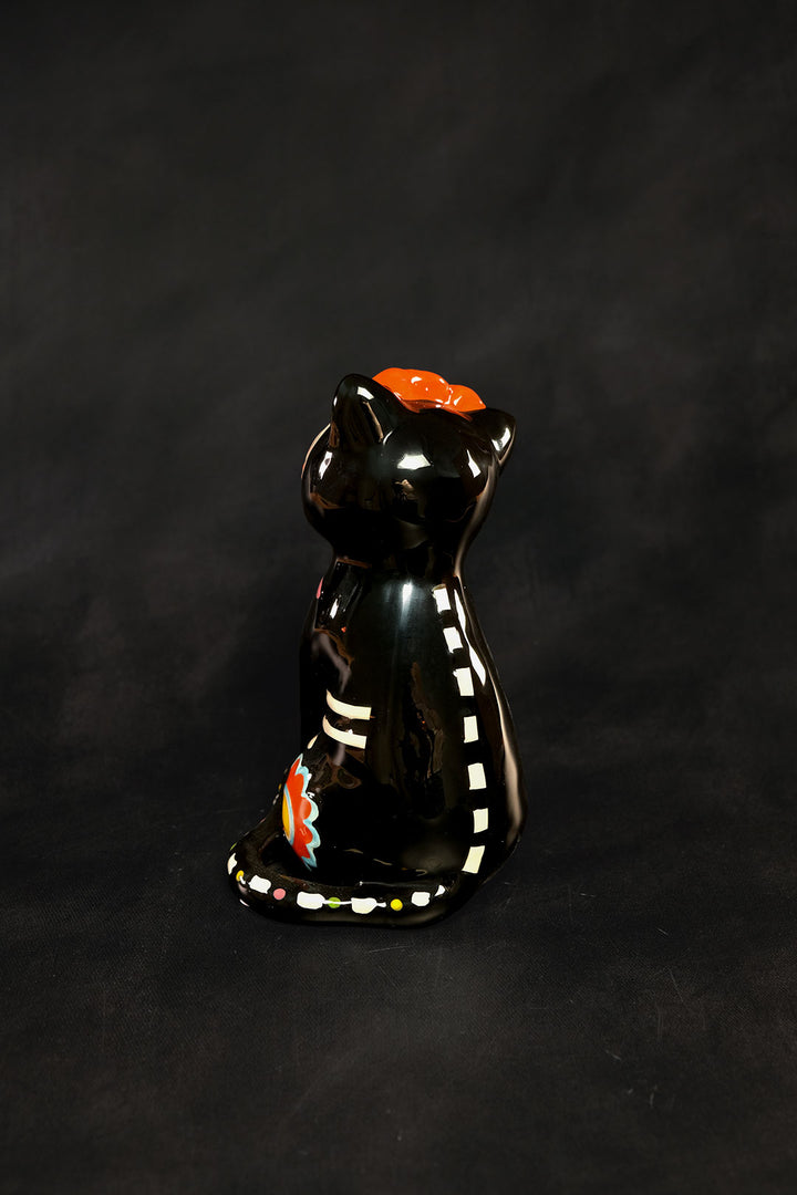 Diandre Day of the Dead Cat Figurine
