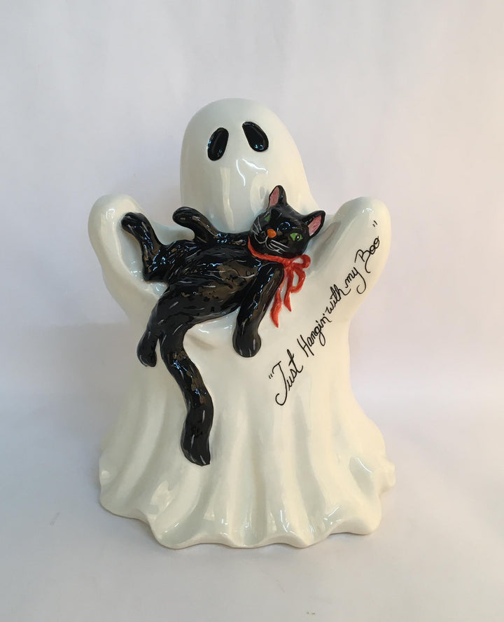 Ghost Cat Figurine