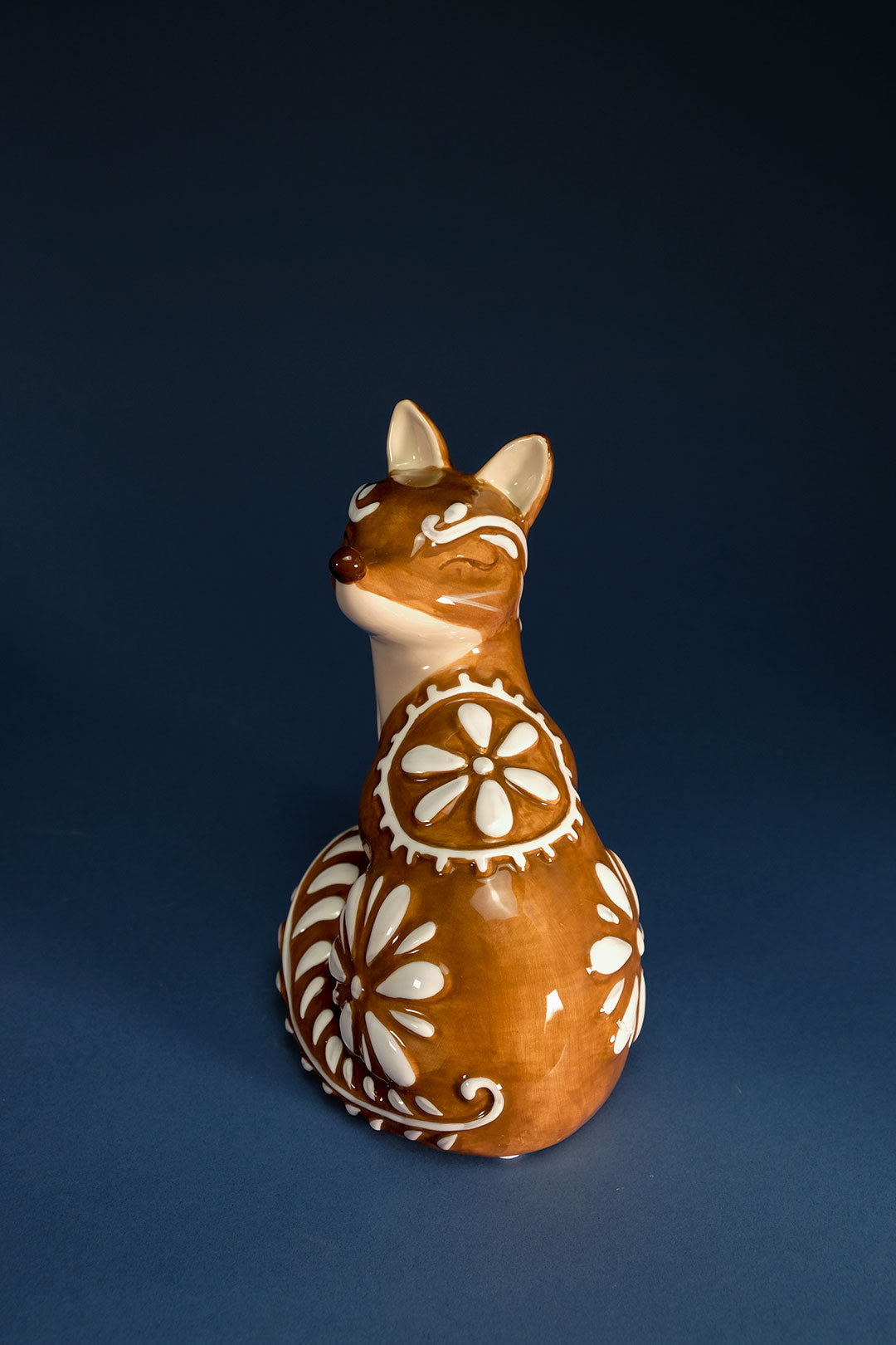 Winter Whisper Fox Figurine