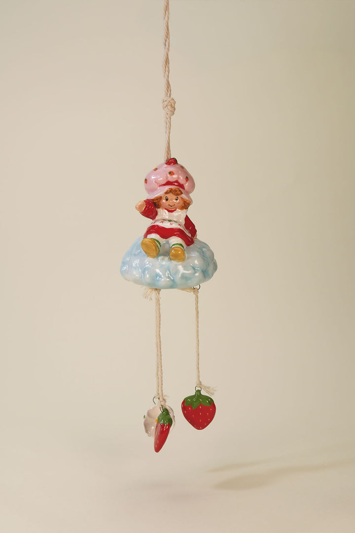 Strawberry Shortcake Glide on a Cloud Wind Chime