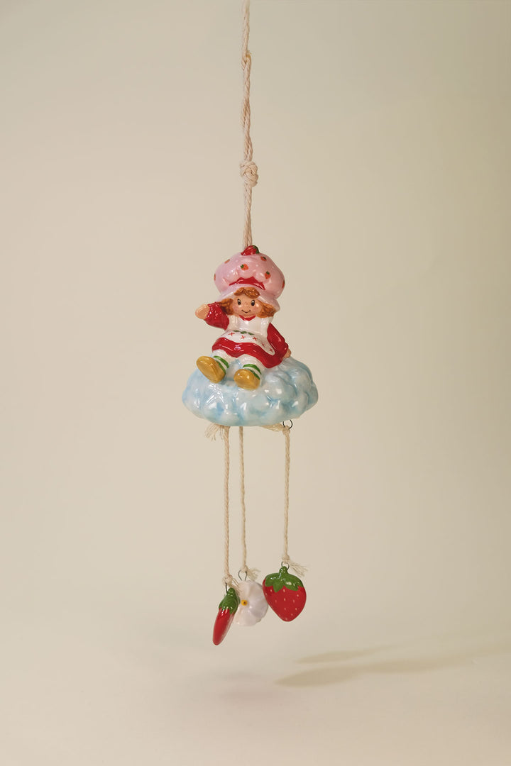Strawberry Shortcake Glide on a Cloud Wind Chime