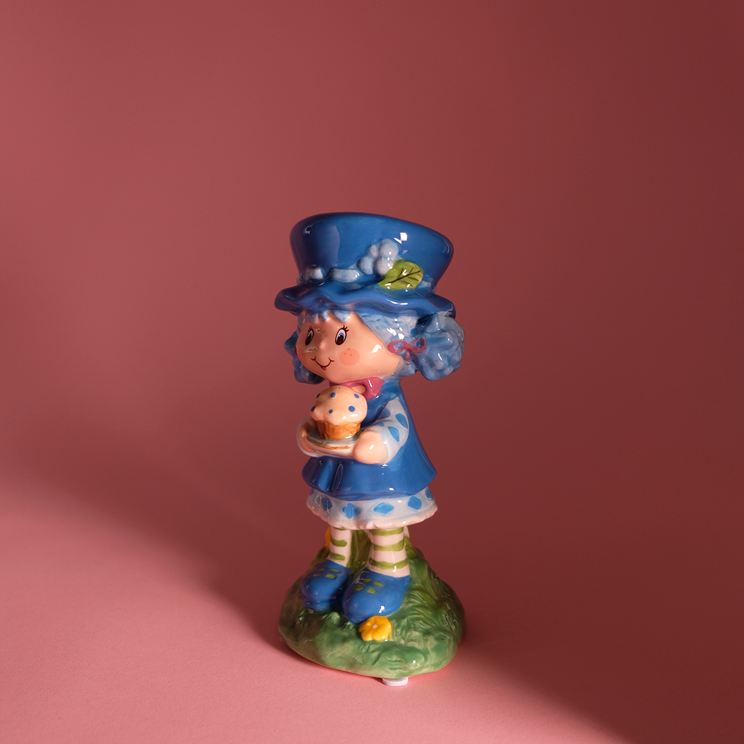 Blueberry Muffin Bouncing Friends Figurine