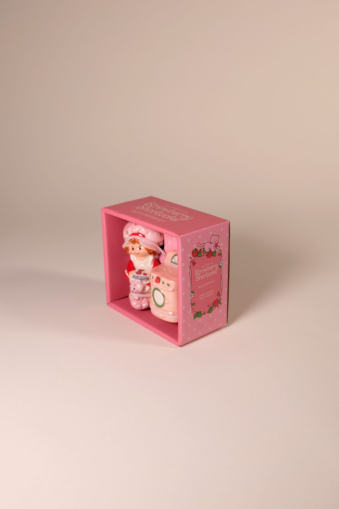 Strawberry Shortcake Vintage Oven Spices Salt & Pepper Set