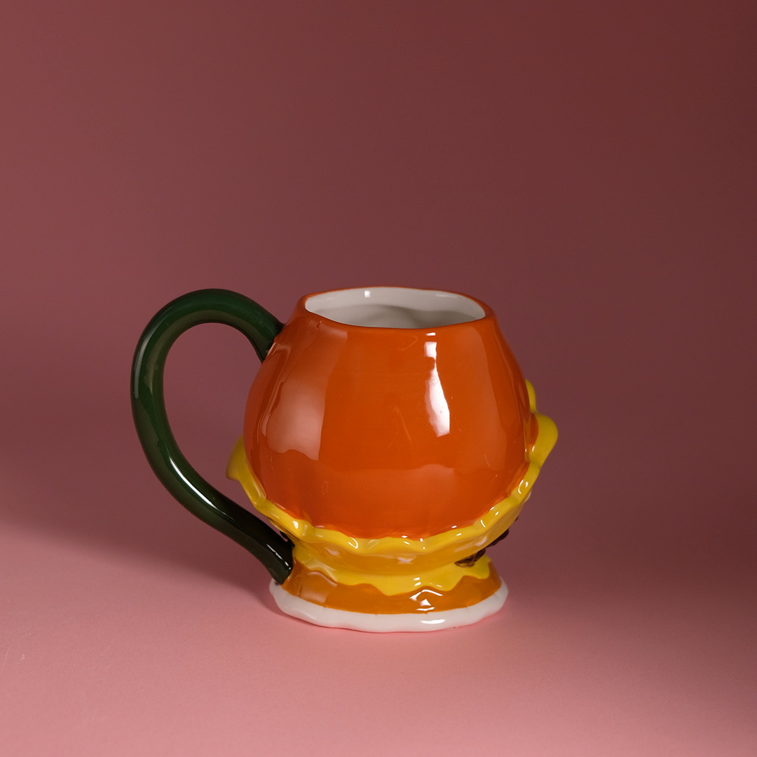 Orange Blossom Figural Mug