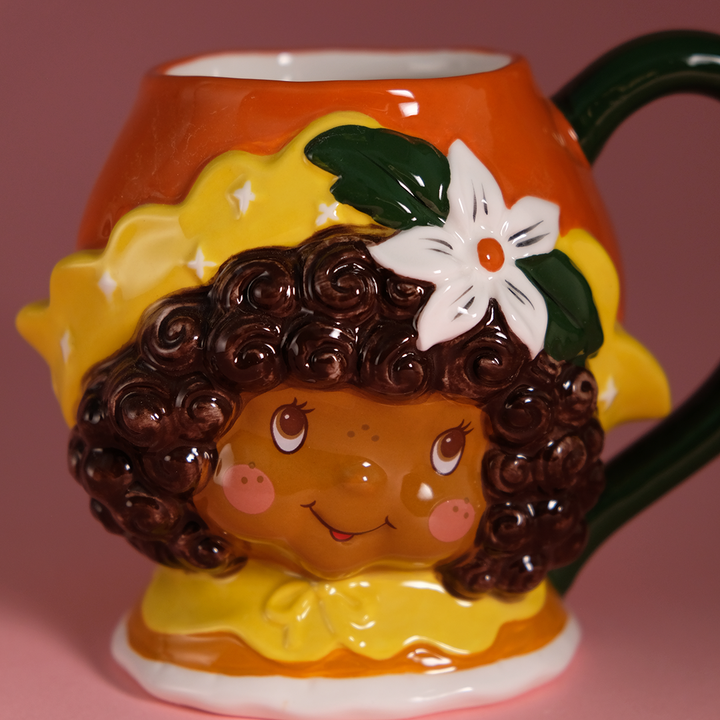 Orange Blossom Figural Mug