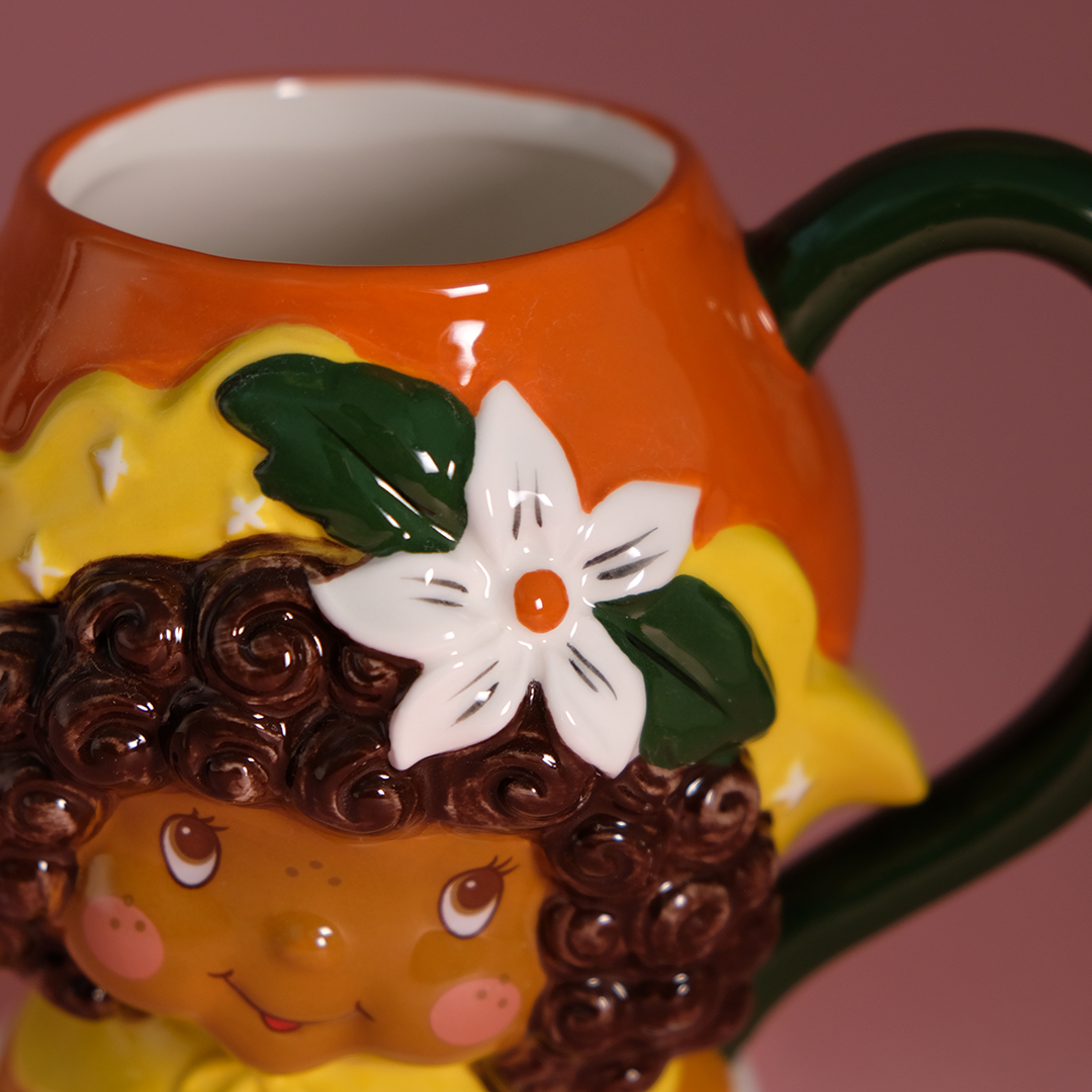 Orange Blossom Figural Mug