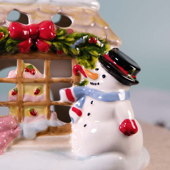 Strawberry Shortcake Snowflake Sweetness Candle House