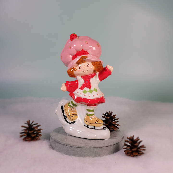 Strawberry Shortcake Skating All the Way Figurine