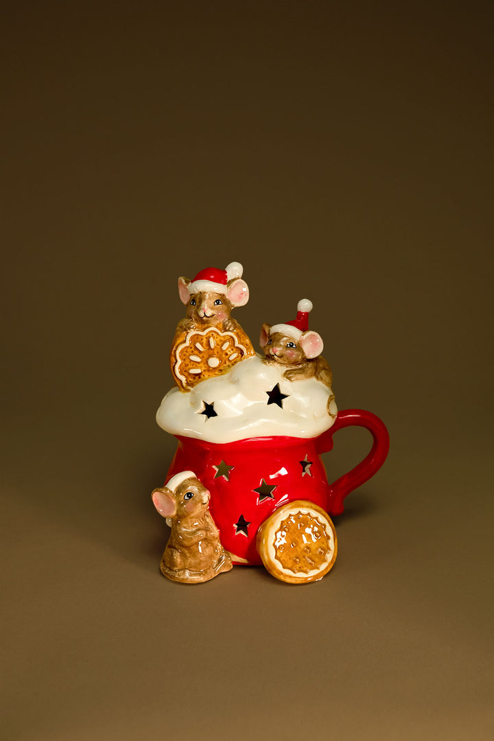 Three Sweet Sippers Tealight Holder