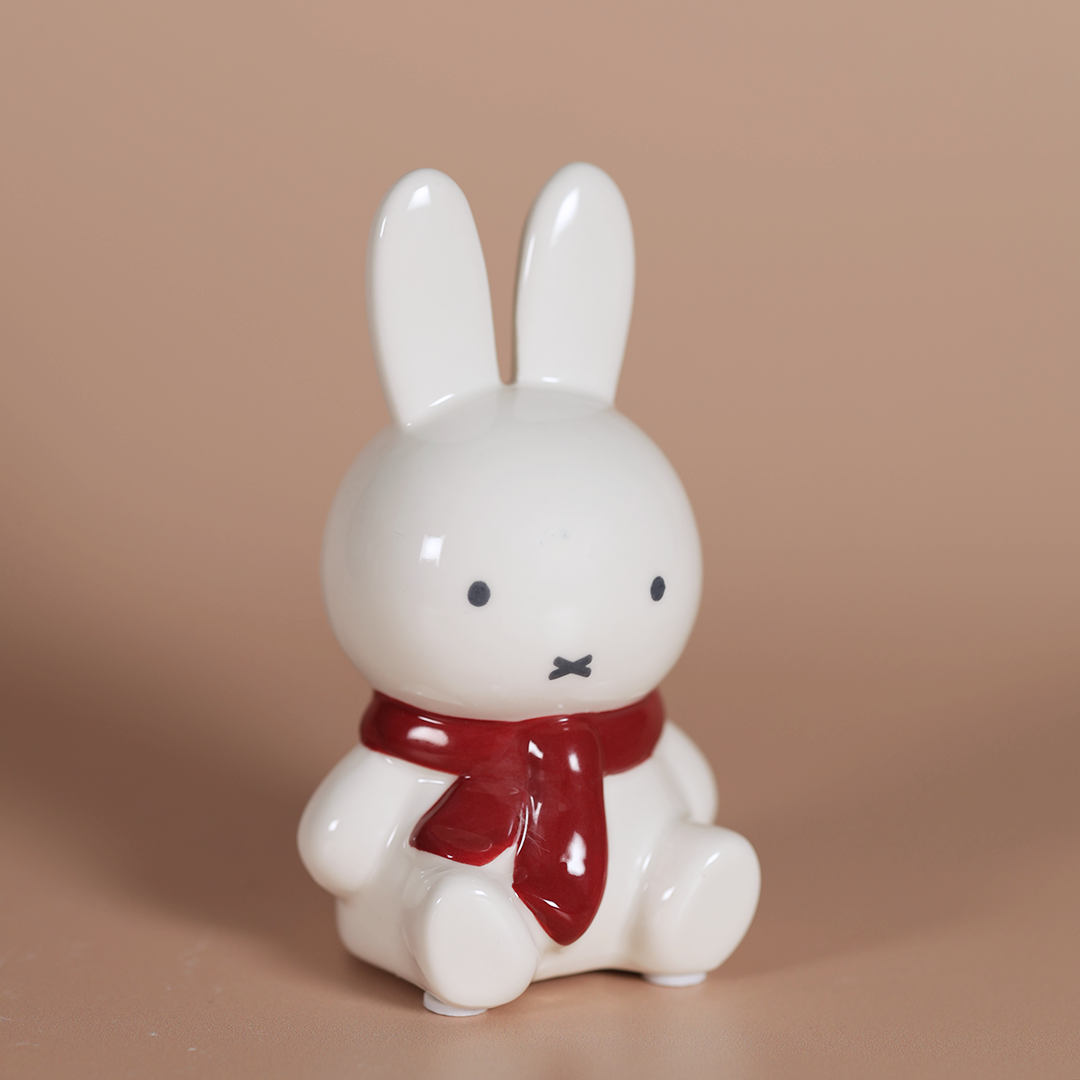 Miffy's Burgundy Scarf Figurine