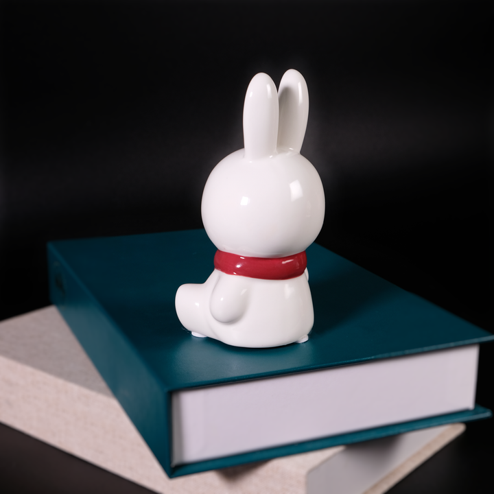 Miffy Snuggle Season Figurine Burgundy