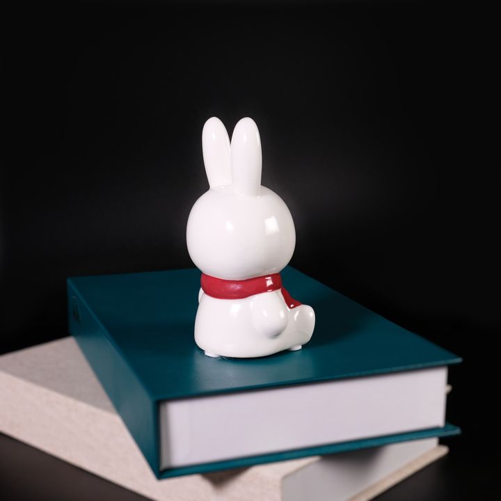 Miffy Snuggle Season Figurine Burgundy