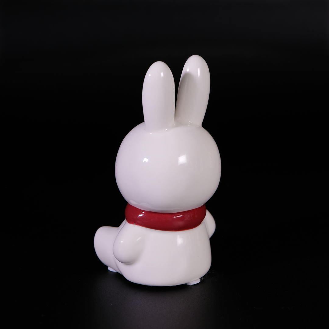 Miffy Snuggle Season Figurine Burgundy