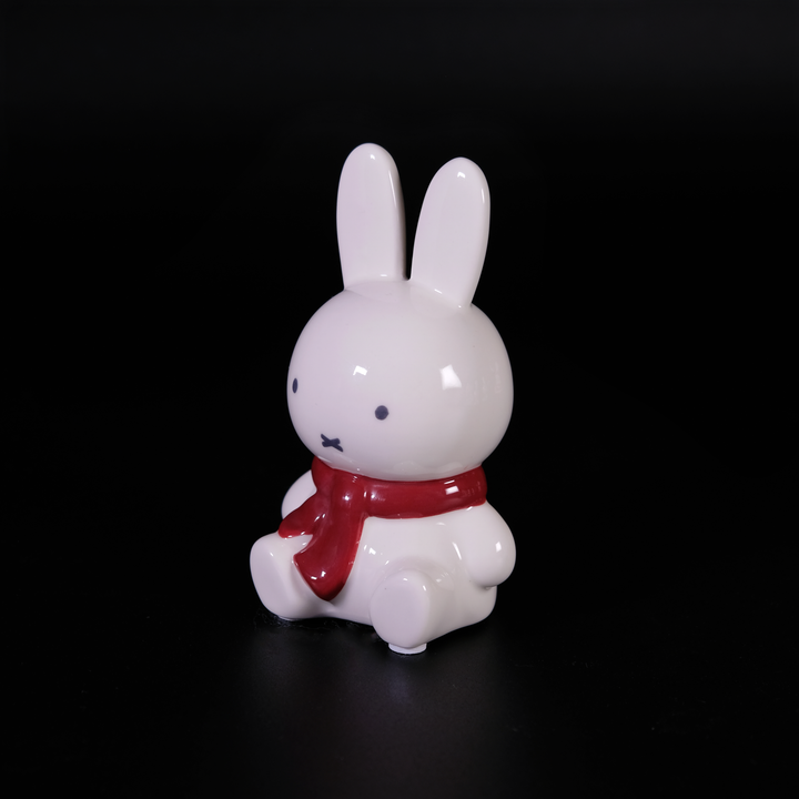 Miffy Snuggle Season Figurine Burgundy
