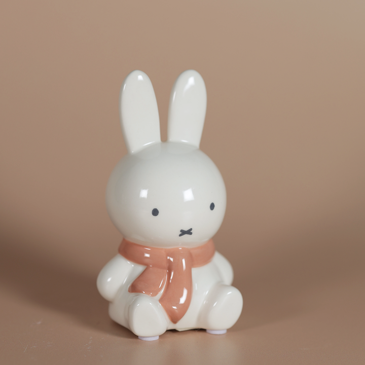 Miffy's Blush Scarf Figurine