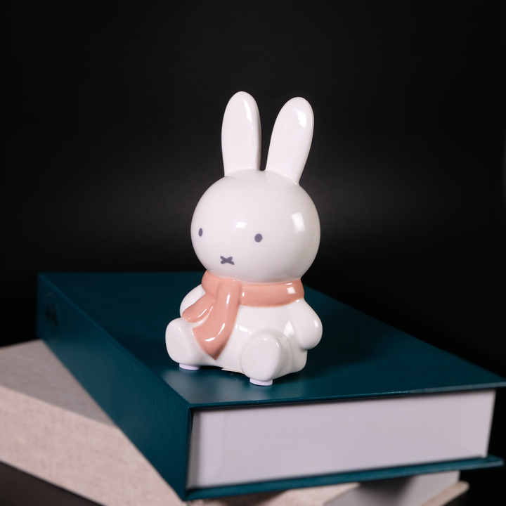 Miffy's Blush Scarf Figurine