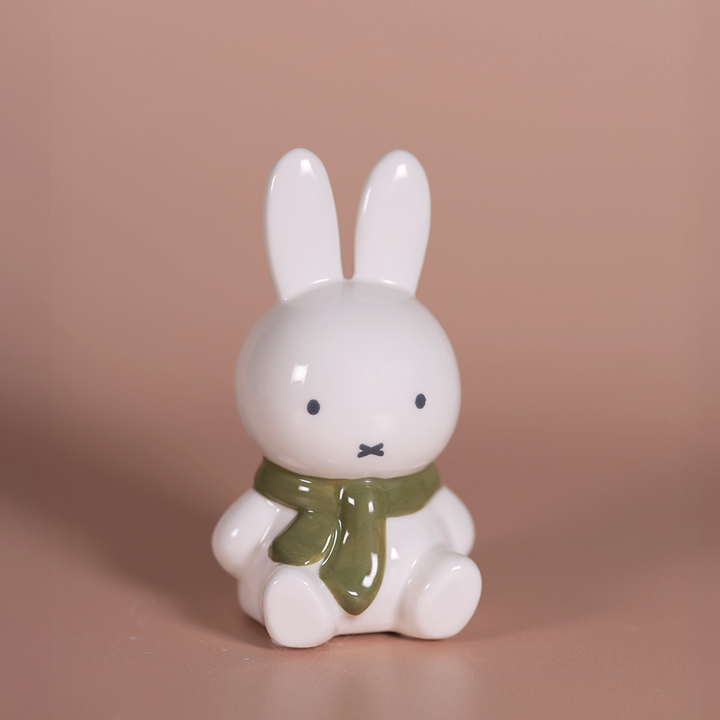 Miffy's Olive Green Scarf Figurine
