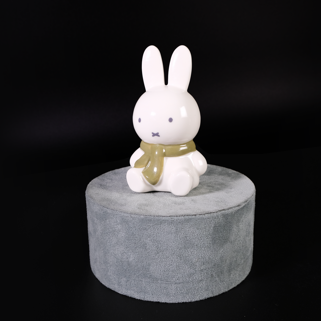 Miffy's Olive Green Scarf Figurine