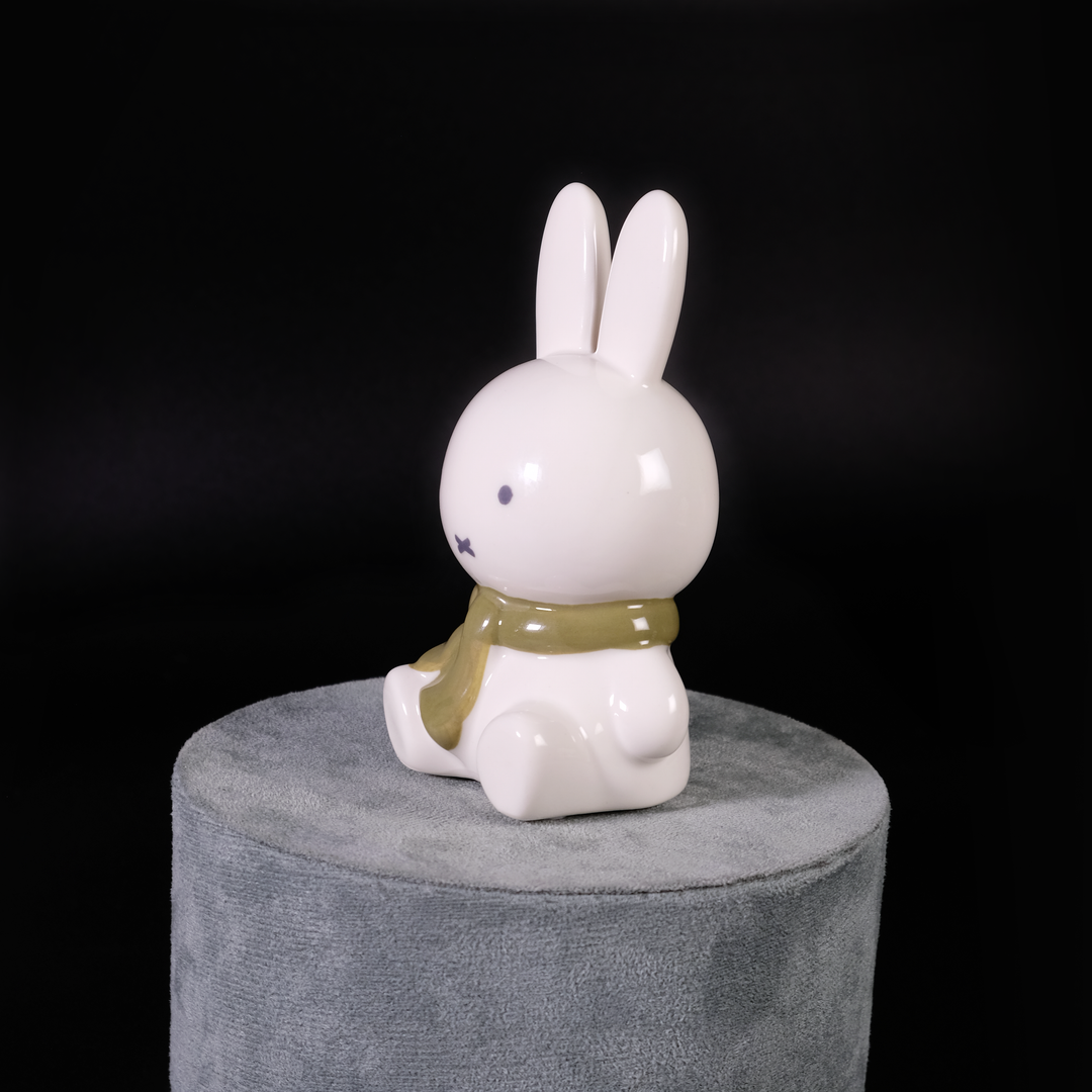 Miffy's Olive Green Scarf Figurine