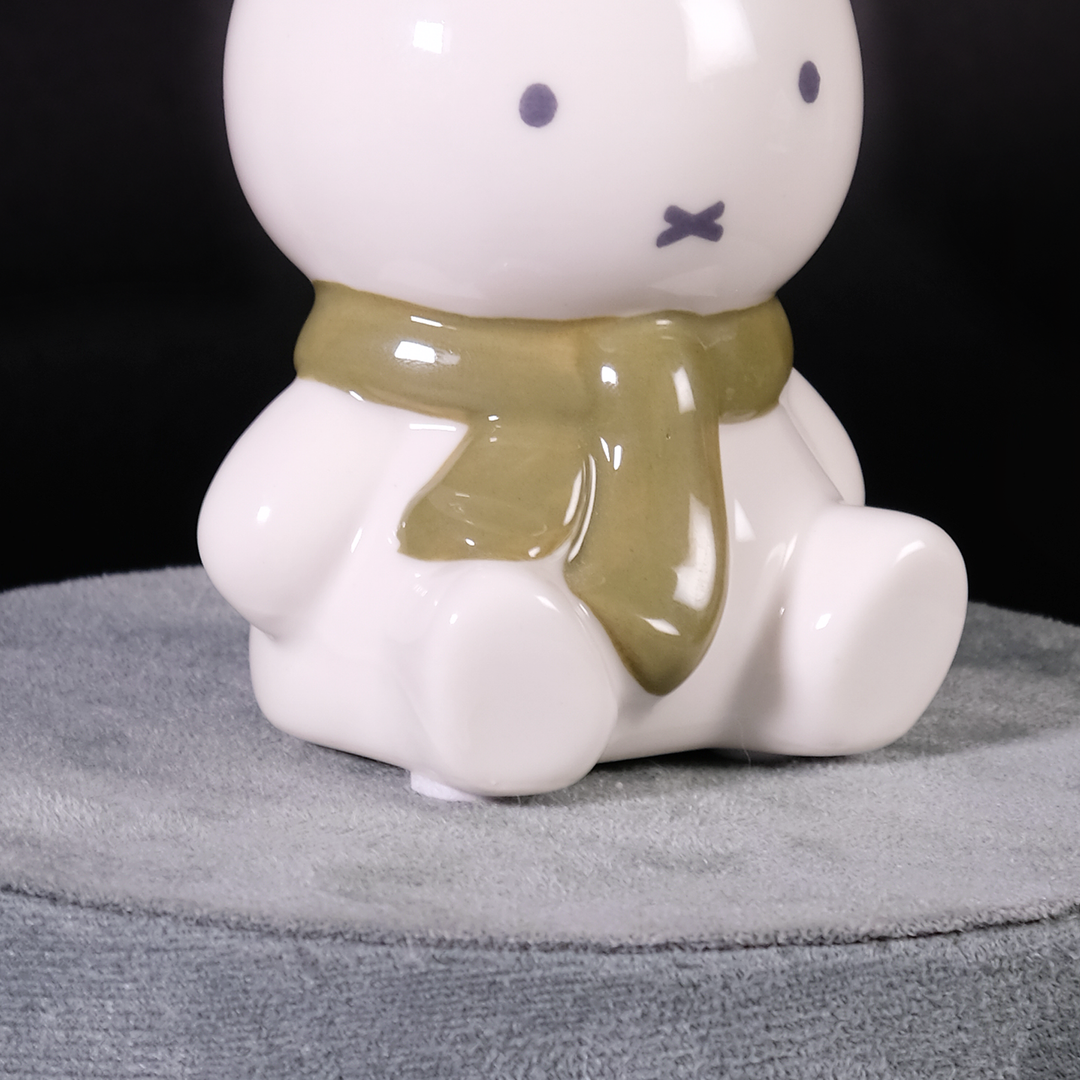 Miffy's Olive Green Scarf Figurine