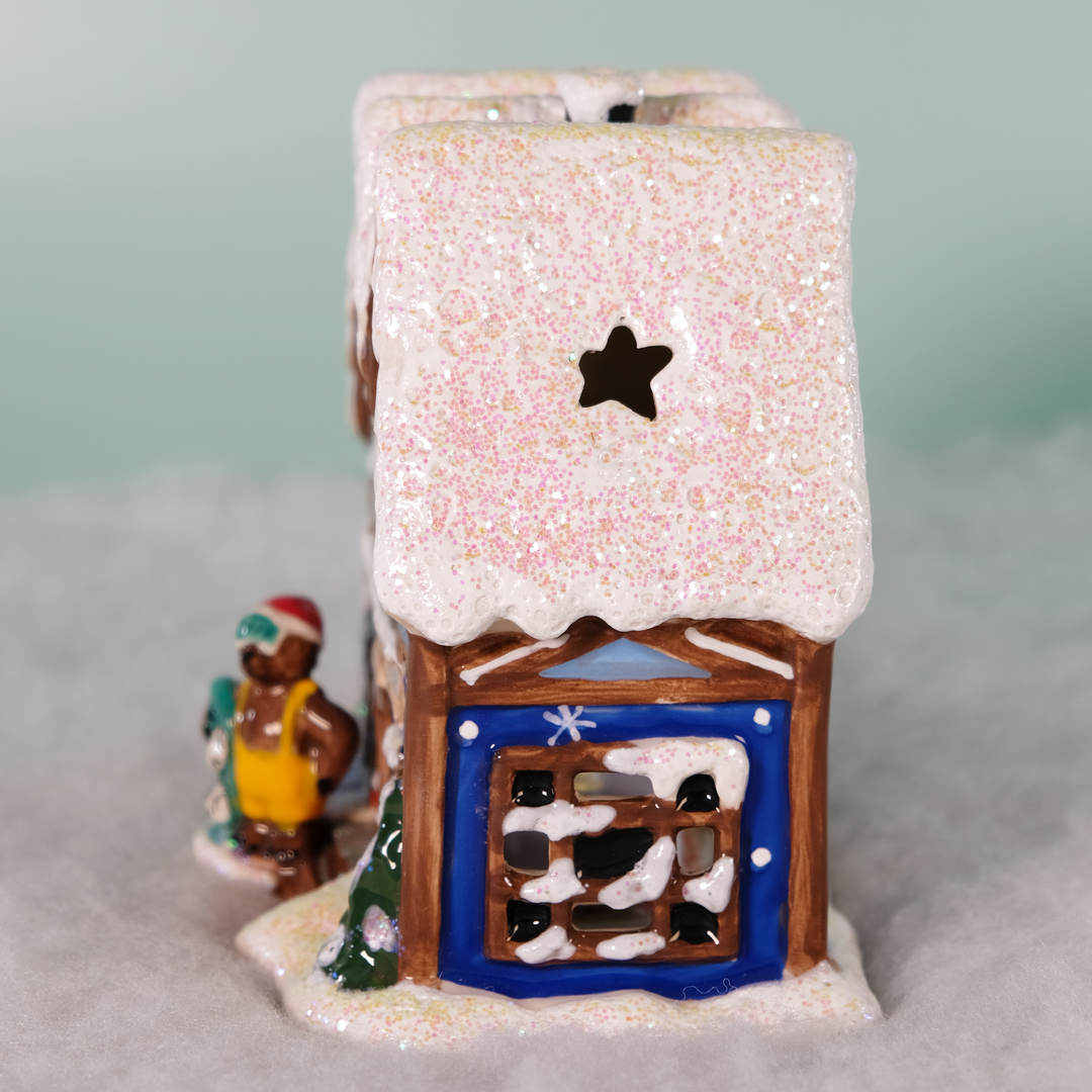 Snowboarders Paradise Candle House