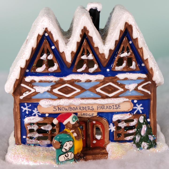 Snowboarders Paradise Candle House