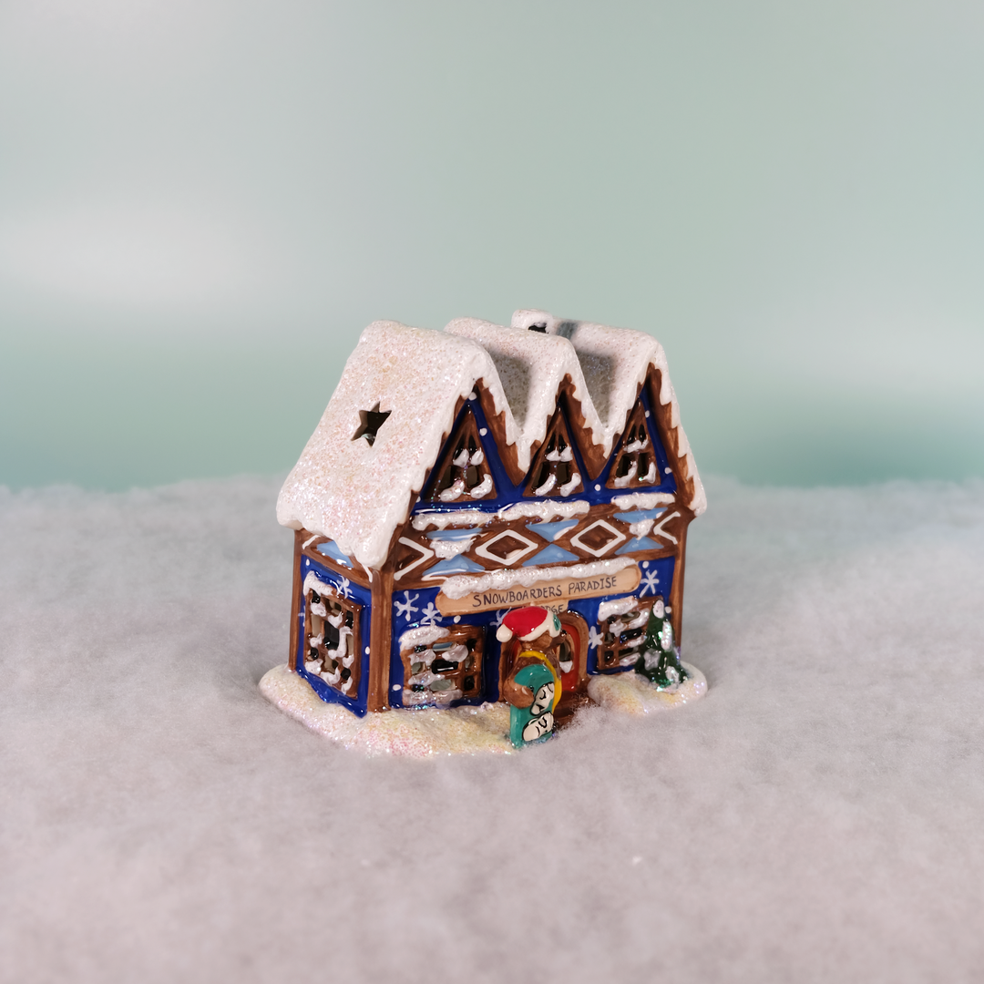 Snowboarders Paradise Candle House