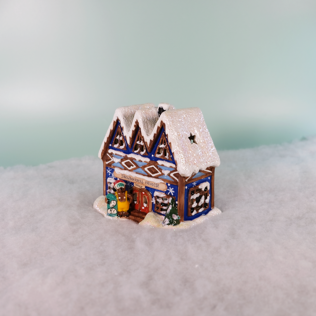Snowboarders Paradise Candle House