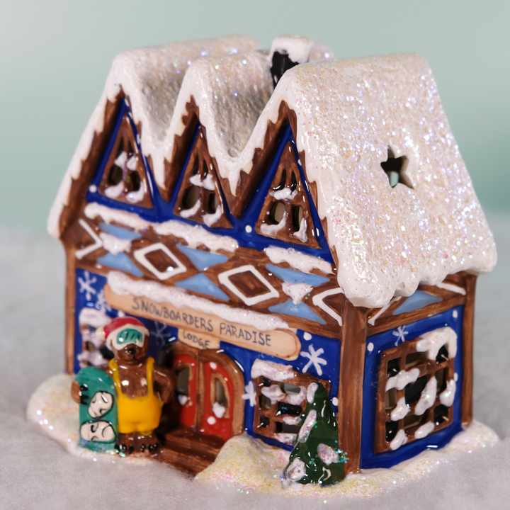 Snowboarders Paradise Candle House