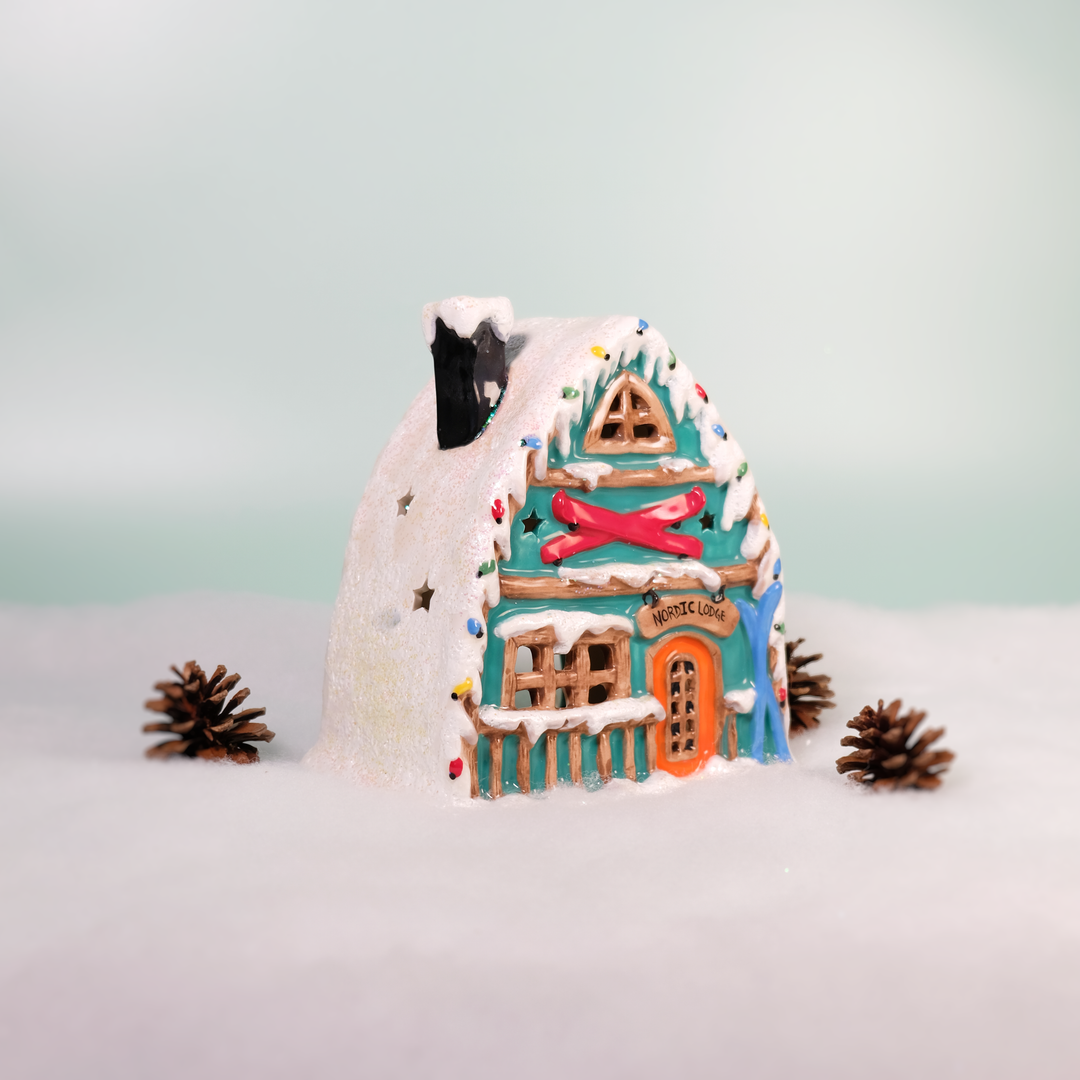 Nordic Lodge Candle House