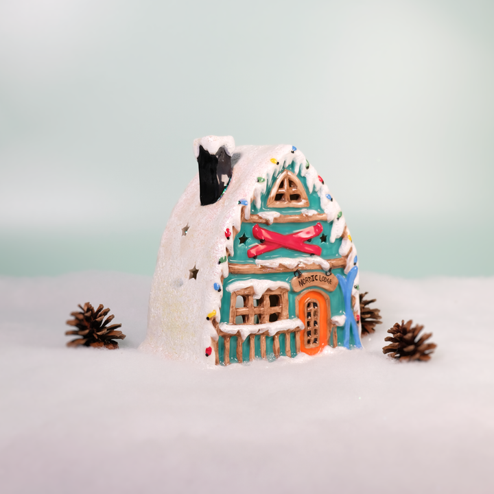 Nordic Lodge Candle House