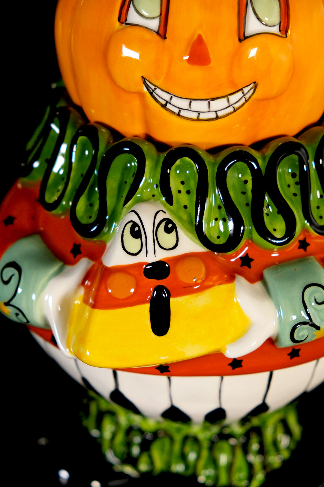 Vintage Halloween Cookie Jar