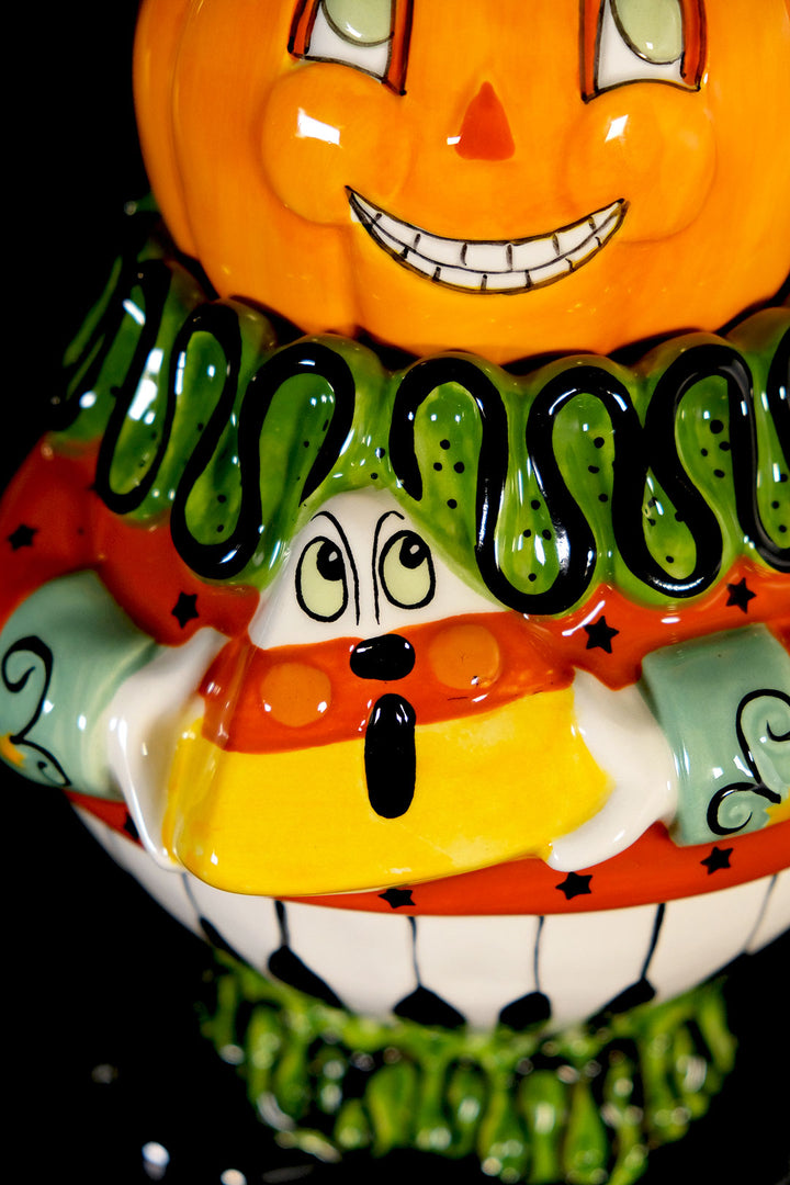 Vintage Halloween Cookie Jar