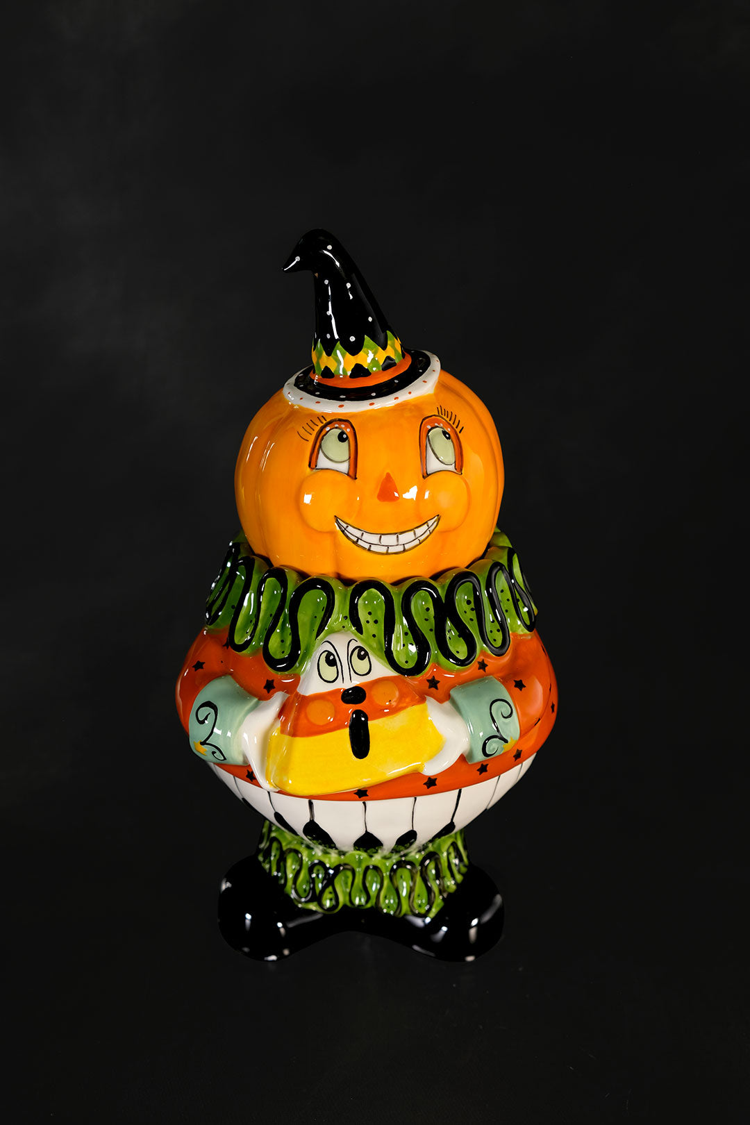 Vintage Halloween Cookie Jar