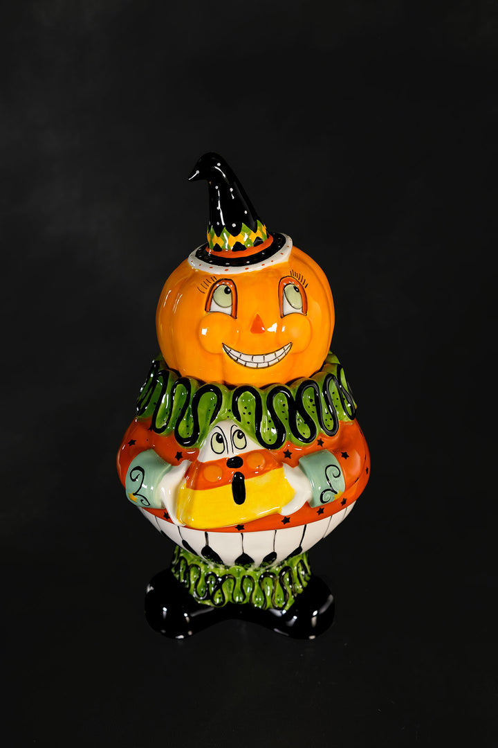 Vintage Halloween Cookie Jar