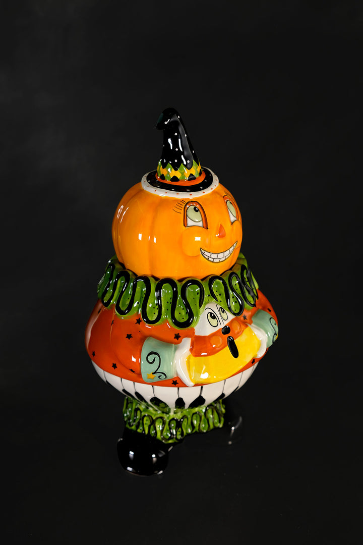Vintage Halloween Cookie Jar
