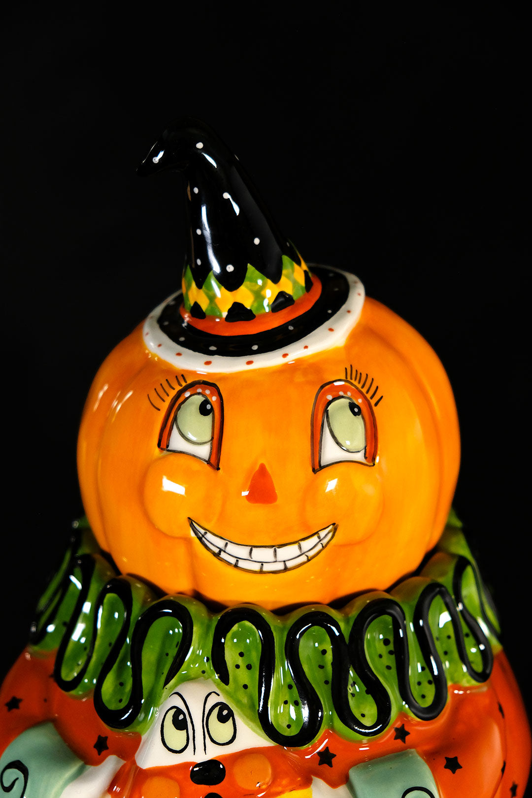 Vintage Halloween Cookie Jar
