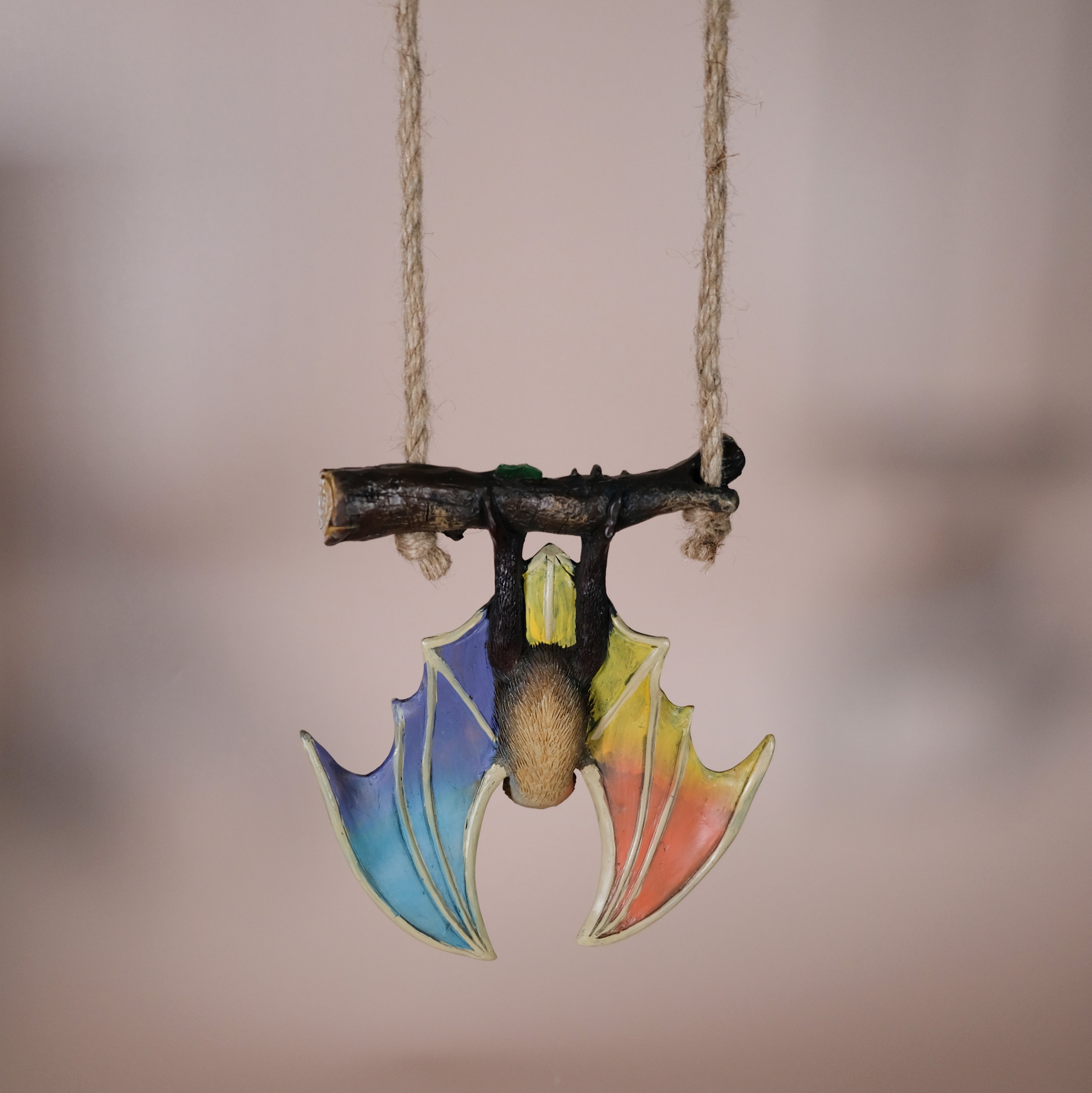 Halloween Bat Swinger by Heather Goldminc