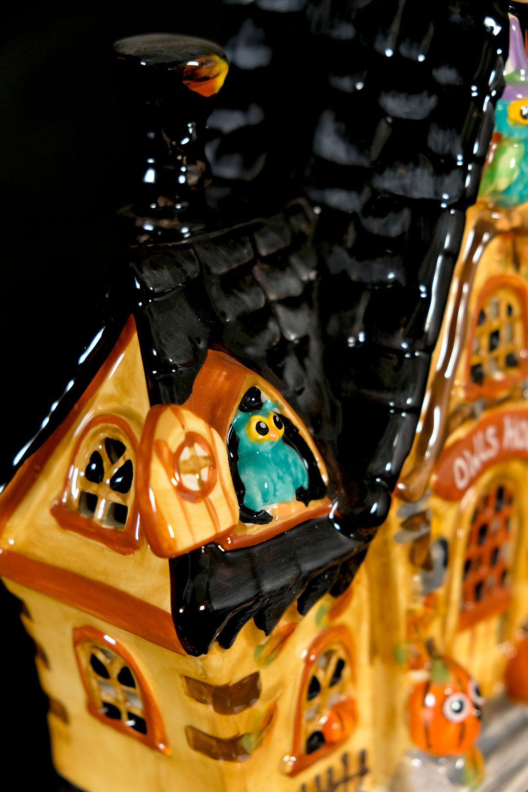 Halloween Owl Candle House