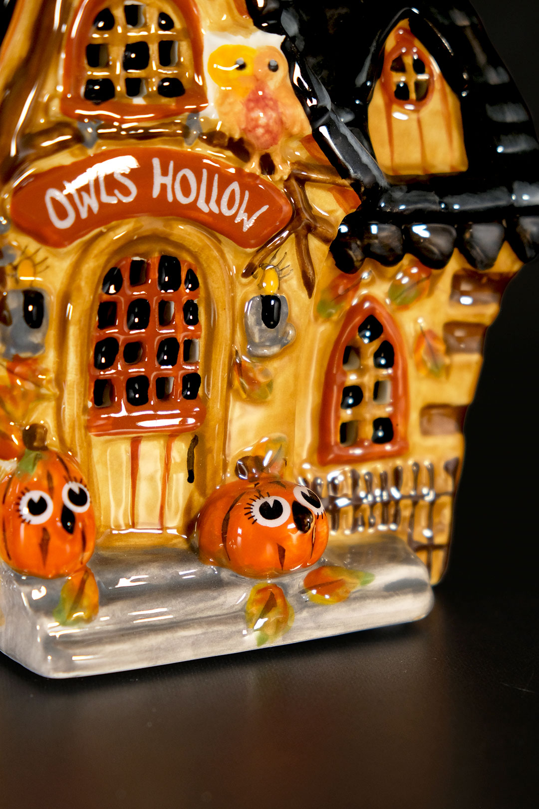 Halloween Owl Candle House