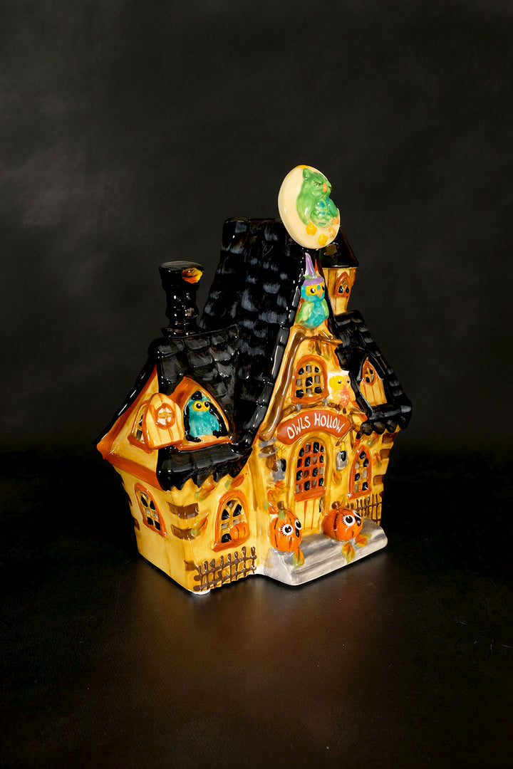 Halloween Owl Candle House