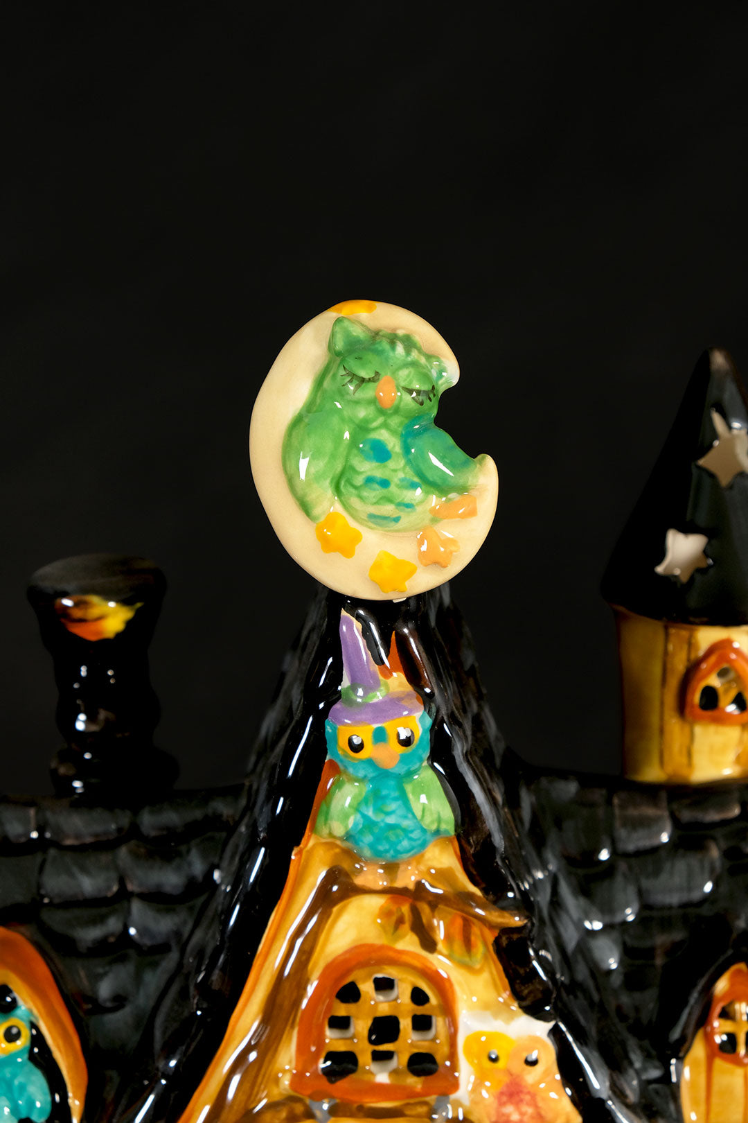 Halloween Owl Candle House